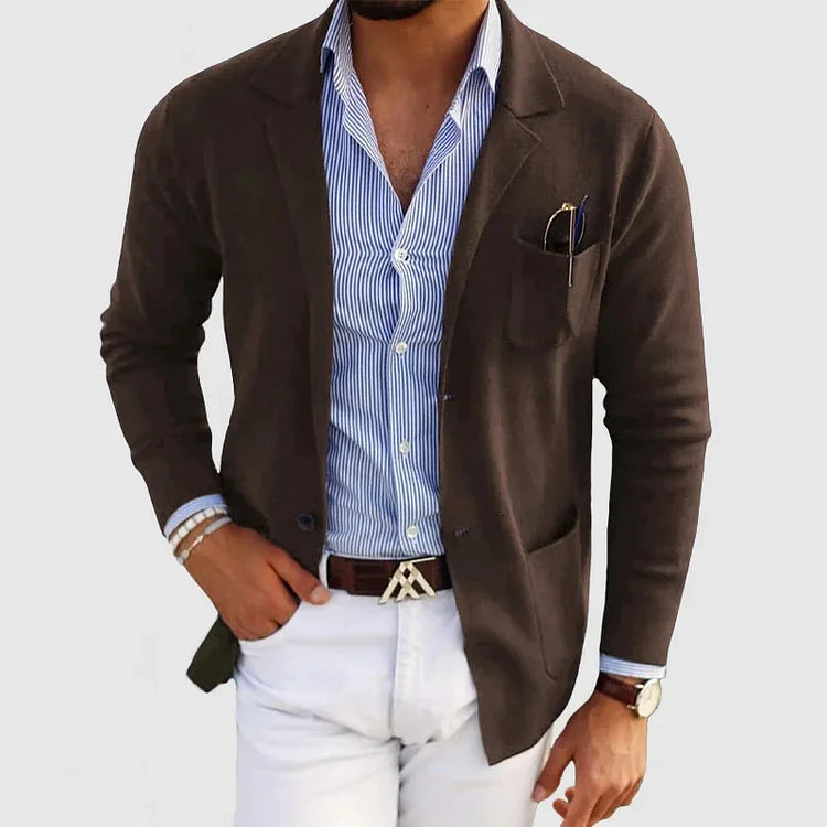 Alexander Slim Blazer | Heren Colbert – Modern Cut & Smart Casual Look