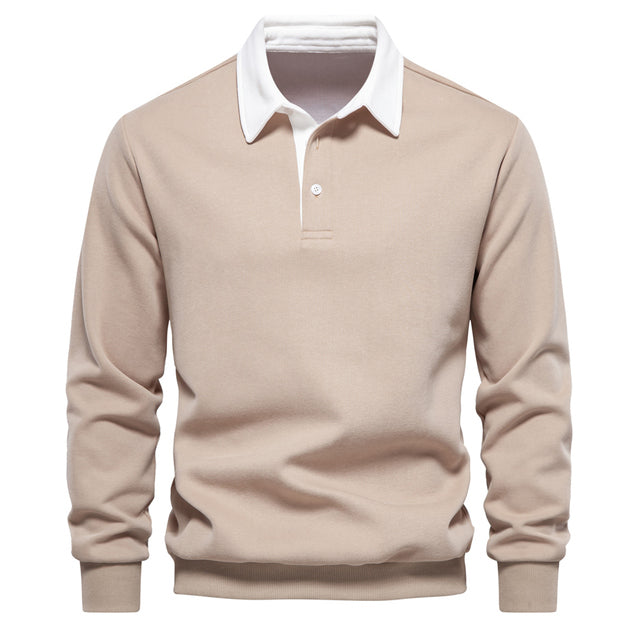Evano Polo Longsleeve | Herenpolo met Lange Mouwen – Comfortabel & Luchtig