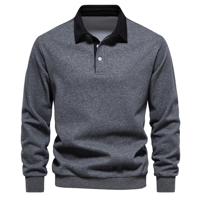 Evano Polo Longsleeve | Herenpolo met Lange Mouwen – Comfortabel & Luchtig