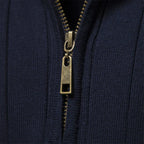 Tricot Reno Quarter Zip | Pull à quart de zip pour hommes – Coupe ajustée, texture côtelée et ajustement confortable