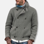 Enrico Rib Knit Jacket - Relaxed Fit Herrjacka | Mokum Alef