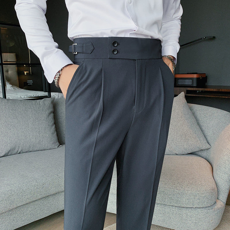 Napoli Refined Fit Trousers - Comfortabele Slim Fit Heren Pantalon | Mokum Alef