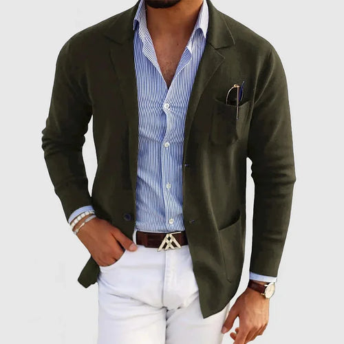 Alexander Slim Blazer | Heren Colbert – Modern Cut & Smart Casual Look