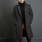 Giovanni Tailored Wool Coat - Elegant Coat | Mokum Alef