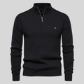 Tricot Reno Quarter Zip | Pull à quart de zip pour hommes – Coupe ajustée, texture côtelée et ajustement confortable