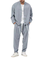 Blake Casual Co-Ord Set | Heren Two-Piece Set – Jacket & Pants Street-Style