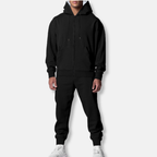 Riven Relaxed Tracksuit | Heren Trainingspak – Hoodie met Ritszakken & Relaxte Pasvorm