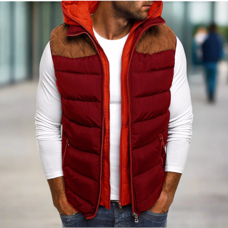 Chaleco Rocco Premium | Chaleco para hombre: cálido y funcional