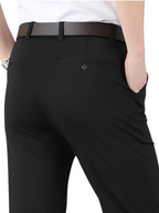 MetroStretch Classic Trousers – Komfortable herrebukser med høy midje med stretch