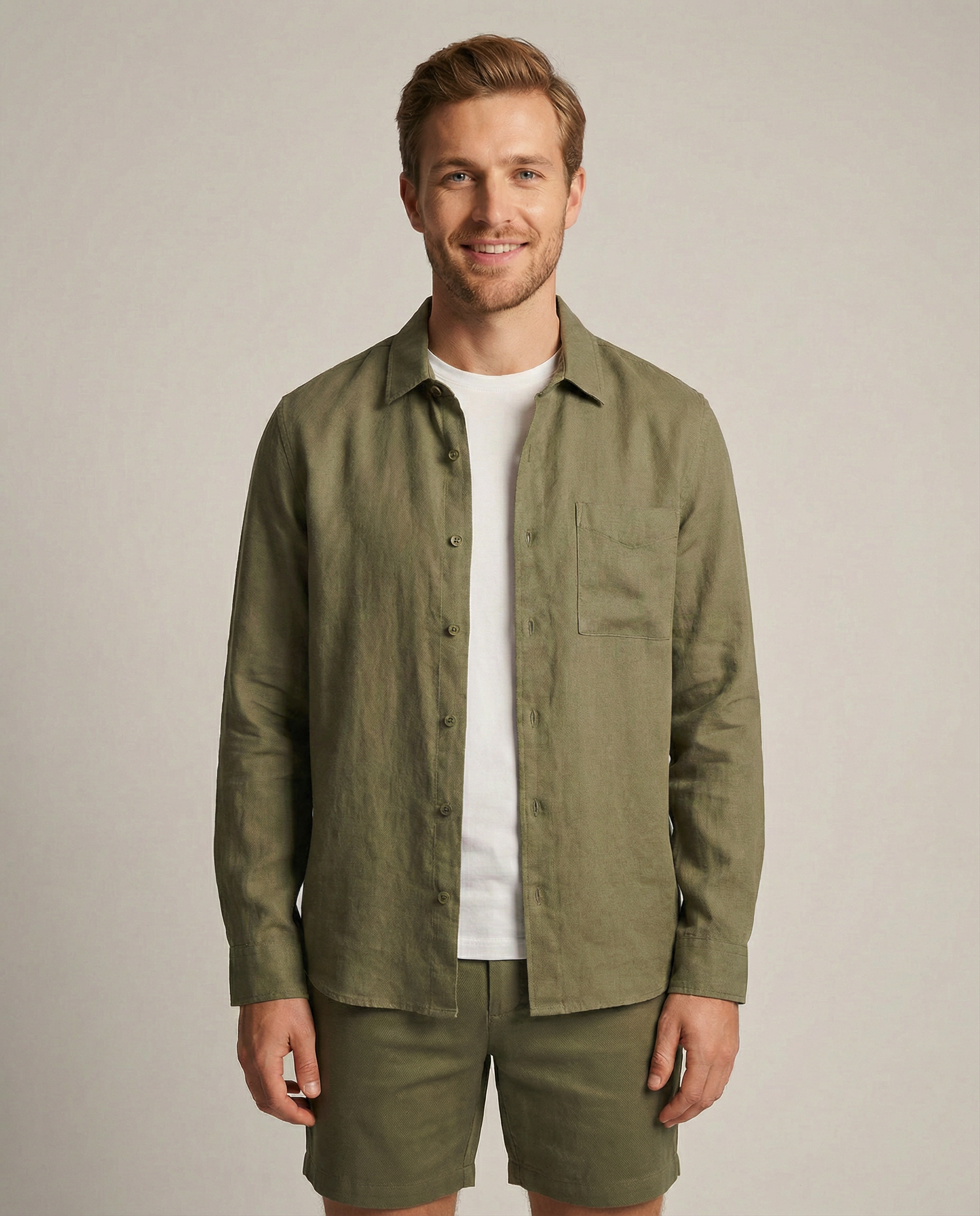 Capri Air Linen Set - Zomerse Heren Co-ord Set | Mokum Alef