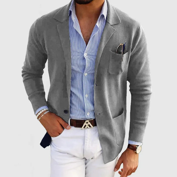 Alexander Slim Blazer | Heren Colbert – Modern Cut & Smart Casual Look