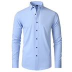 Talon AeroStretch Shirt | Heren Blouse – Anti-Kreuk, Stretch & Tijdloos Design