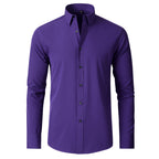 Talon AeroStretch Shirt | Heren Blouse – Anti-Kreuk, Stretch & Tijdloos Design
