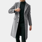 Corwin trenchcoat i ull | Trenchcoat for menn – ullblanding, skreddersydd passform og jakkeslag