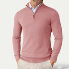 Oslo Comfort Zip Pullover – Lässiger Herrenpullover mit Reißverschluss | Mokum Alef