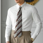Verona Classic Fit Shirt - Tijdloos Heren Overhemd Lange Mouw | Mokum Alef