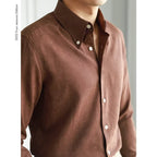 Verona Classic Fit Shirt - Tijdloos Heren Overhemd Lange Mouw | Mokum Alef