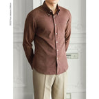 Verona Classic Fit Shirt - Tijdloos Heren Overhemd Lange Mouw | Mokum Alef