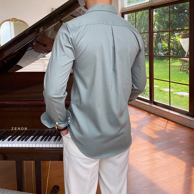 Executive SmoothFit Shirt - Kreukvrij Slim Fit Overhemd | Mokum Alef