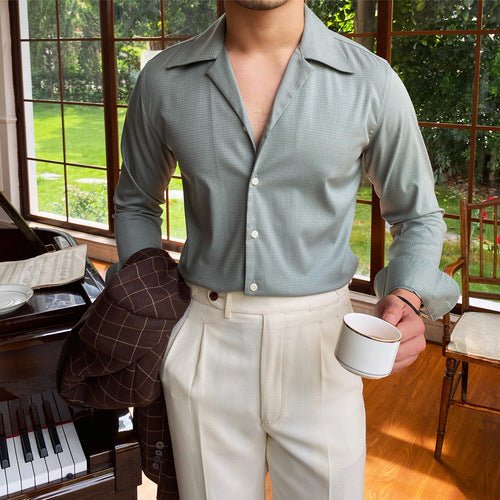 Executive SmoothFit Shirt - Kreukvrij Slim Fit Overhemd | Mokum Alef