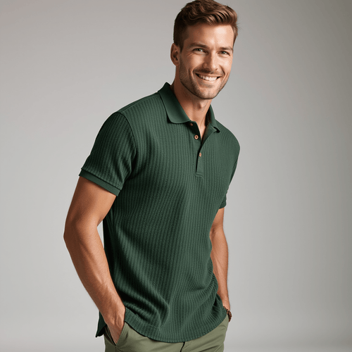 casual heren polo met korte mouwen en klassieke polokraag comfortabele stijlvolle polo voor dagelijks gebruik