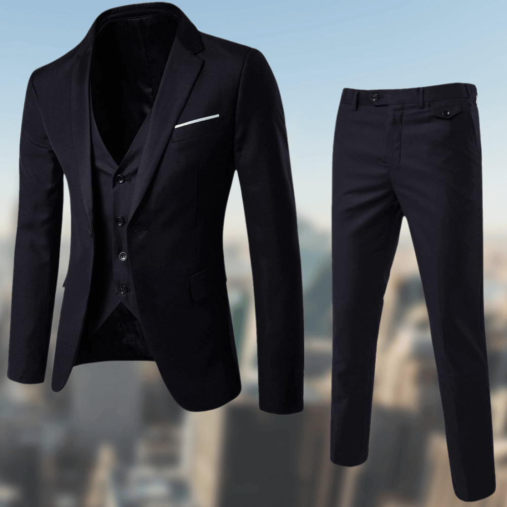 Tweedelig Herenkostuum Modern – Stijlvol & Slim Fit Pak