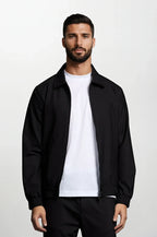 Midnight Core Tech Set - Zwarte Stretch Heren Outfit | Mokum Alef