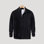 Pullover mit halbem Reißverschluss für Herren – bequemer und moderner Pullover