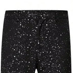 Vegas Night Glitter Suit - Heren Pak met Colbert en Broek | Mokum Alef