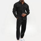 Oslo Structured Co-ord Set - Overshirt en Broek Heren | Mokum Alef