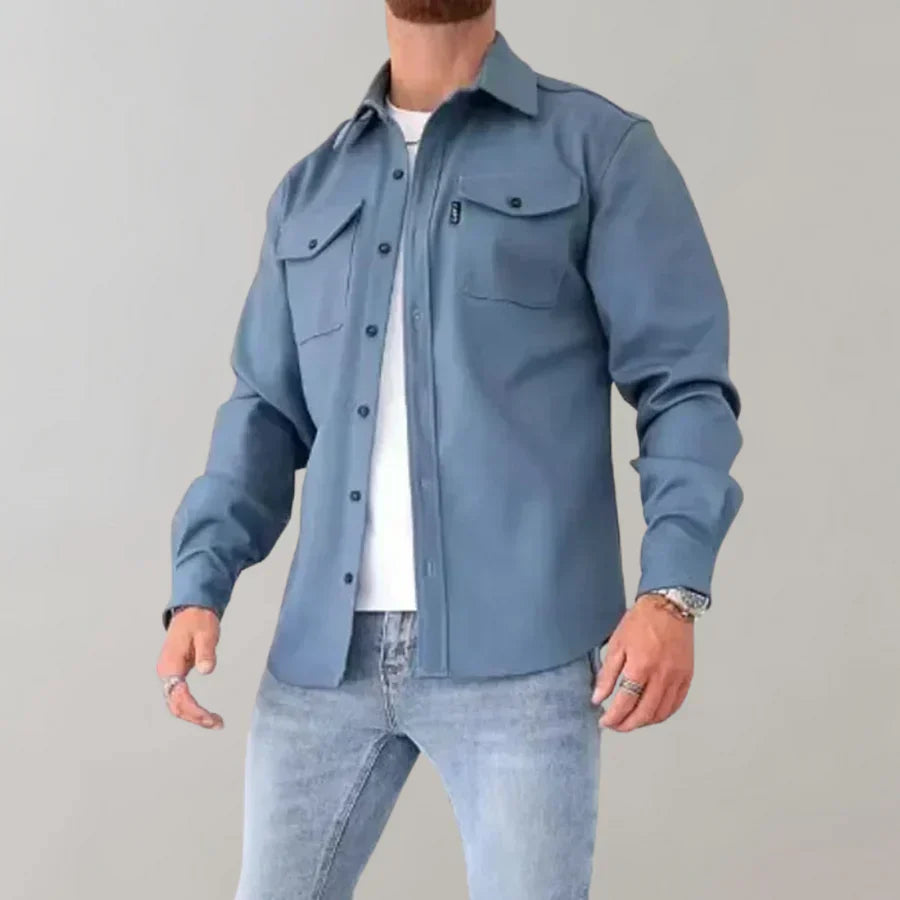 Jerano Overshirt | Herröverskjorta – Slim fit och tidlös design