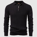 George Quarter-Zip - Polo Sweater | Mokum Alef