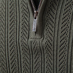 George Quarter-Zip - Polo Sweater | Mokum Alef