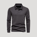 Polo Shirt Lange Mouwen Heren – Comfortabel & Modern Design