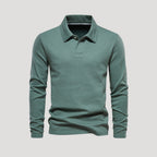 Polo Shirt Lange Mouwen Heren – Comfortabel & Modern Design