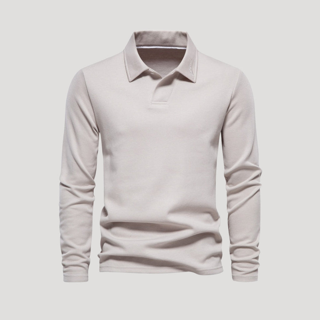 Polo Shirt Lange Mouwen Heren – Comfortabel & Modern Design