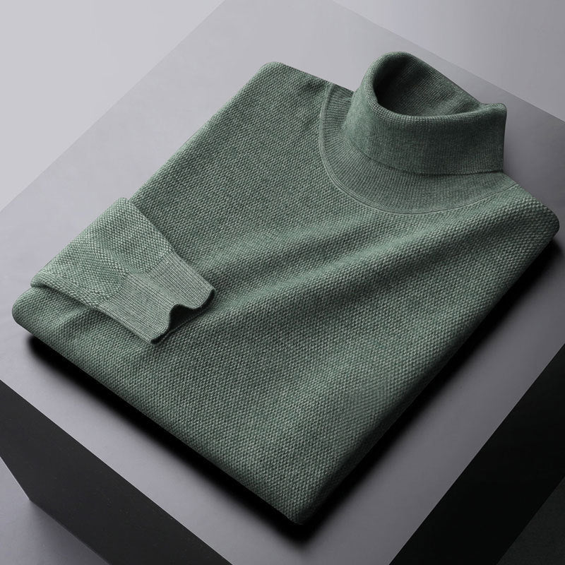 Lenn vlněný rolák | Pánský rolák – límce Regular Fit & Rib