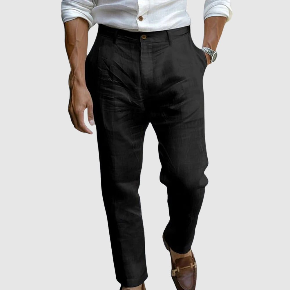 Marco Heritage Trousers - Straight Fit | Mokum Alef