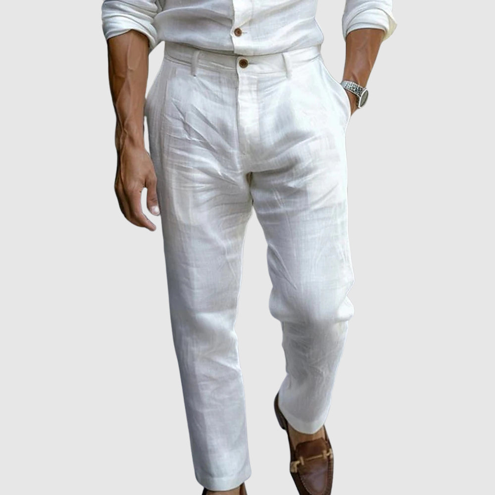 Marco Heritage Trousers - Straight Fit | Mokum Alef