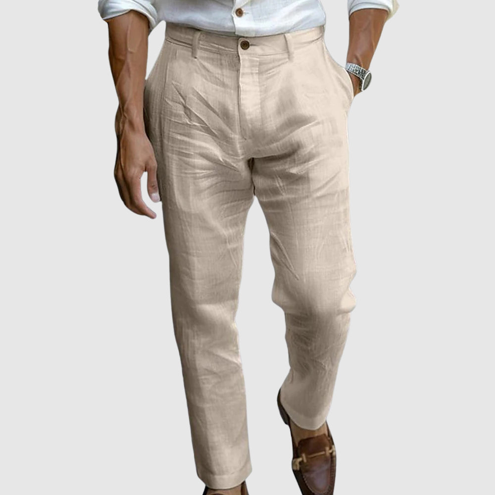 Marco Heritage Trousers - Straight Fit | Mokum Alef