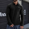 Harbor Henley Shirt – Polo de manga larga de algodón | Ámsterdam