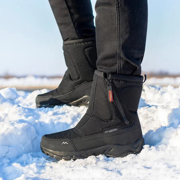 Hawk FrostGrip Boots | Snøstøvler for menn - Vannavvisende, isolert og grepsåle