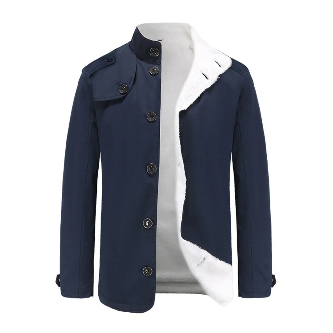 Regent Peak Coat – Tailored Fleece Herenjas | Mokum Amsterdam