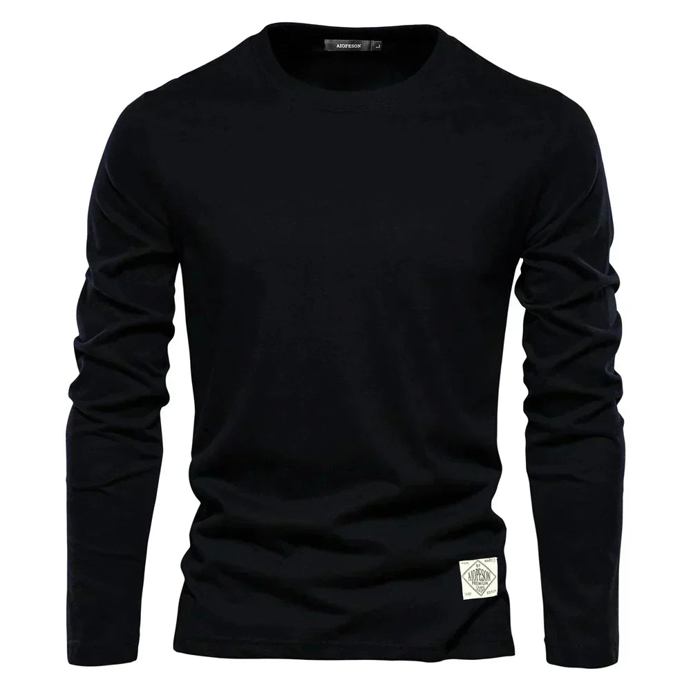 Rivaro Longsleeve | Heren Shirt met Lange Mouwen – Moderne Comfort Fit