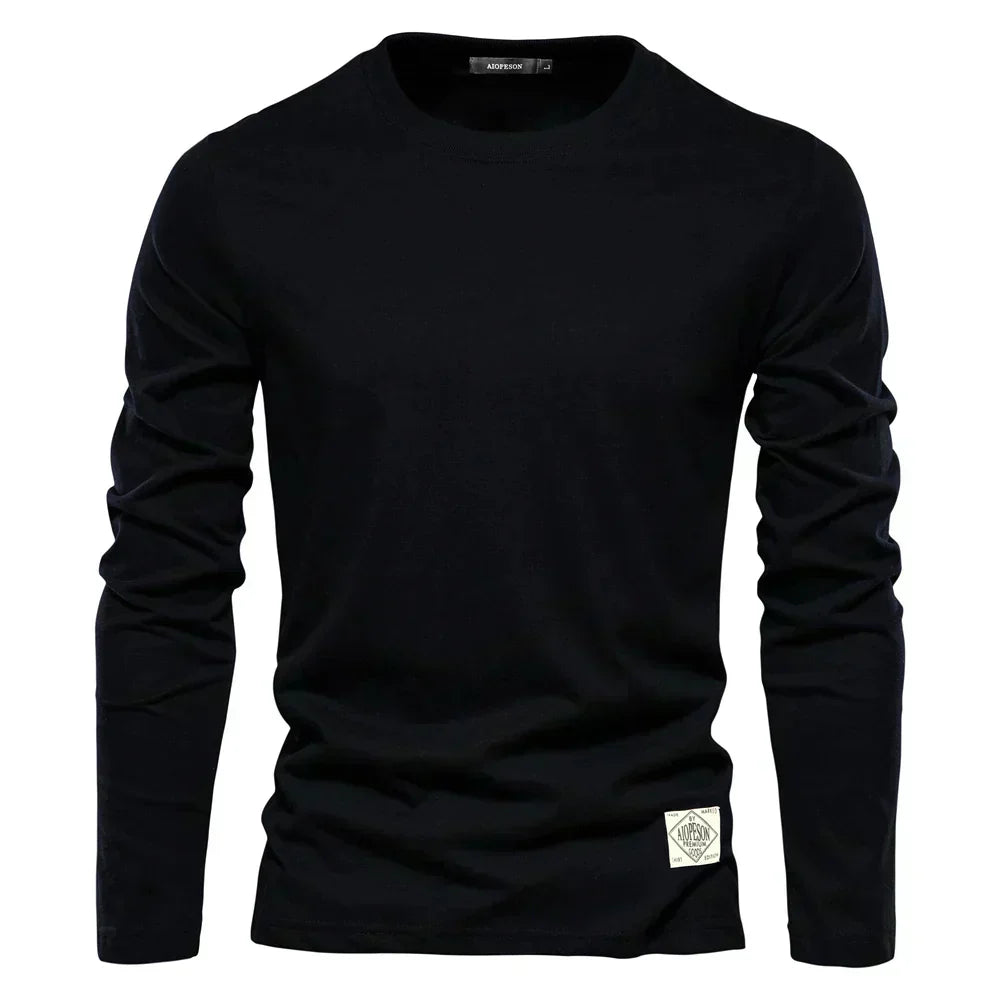 Rivaro Longsleeve | Heren Shirt met Lange Mouwen – Moderne Comfort Fit
