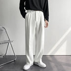 Milano Tailored Ease Trousers - Moderne Rechte Heren Pantalon | Mokum Alef