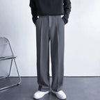 Milano Tailored Ease Trousers - Moderne Rechte Heren Pantalon | Mokum Alef