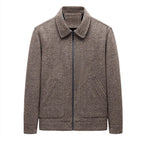 Bunda Dario Wool Collared - Uvolněný střih | Mokum Alef