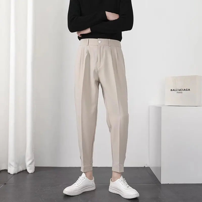 Torino Trousers - Casual Slim Fit Heren Pantalon | Mokum Alef