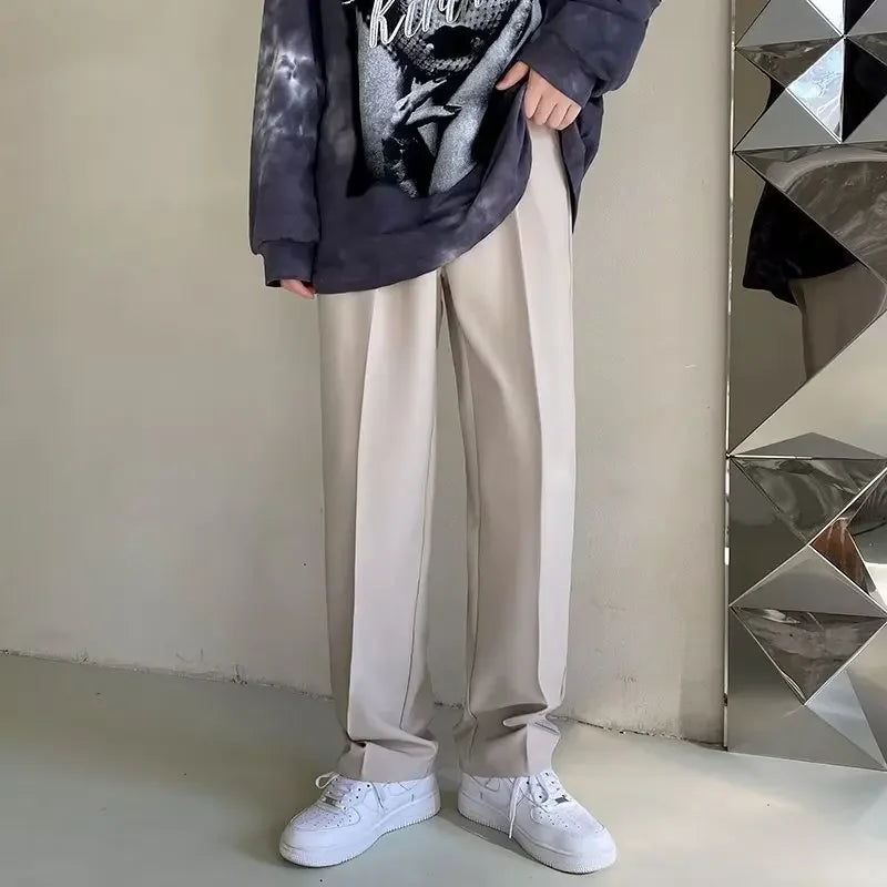 Milano Tailored Ease Trousers - Moderne Rechte Heren Pantalon | Mokum Alef